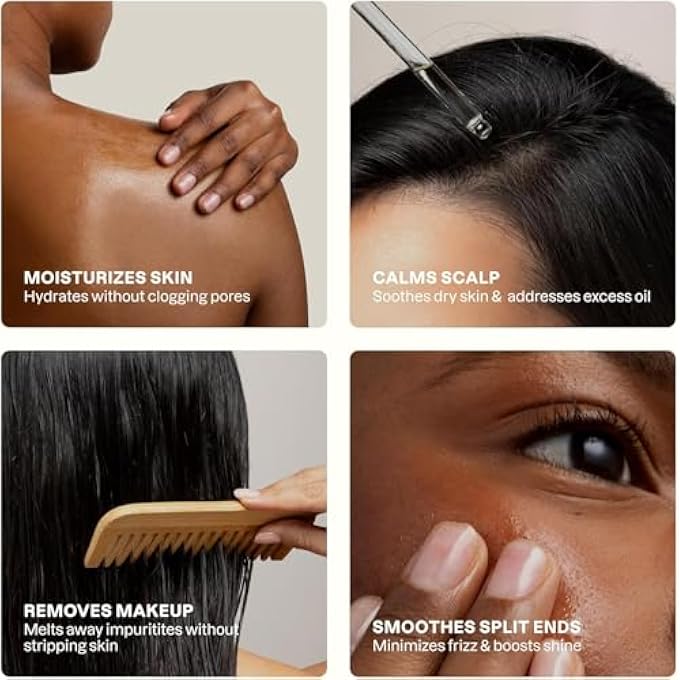 SOTI ORGANIC JOJOBA OIL, USDA CERTIFIED 100% PURE, COLD PRESSED, HEXANE FREE, UNDILUTED. NATURAL MOISTURIZER FOR HAIR, SKIN, SCALP, AND NAILS, PROMOTES HEALTHY HYDRATION AND SHINE BY , 2OZ - Image 4